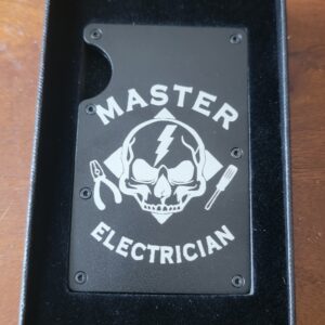 Master Electrician Minimalist Wallet