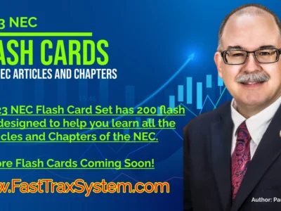 2023 NEC Flash Cards | Articles and Chapters