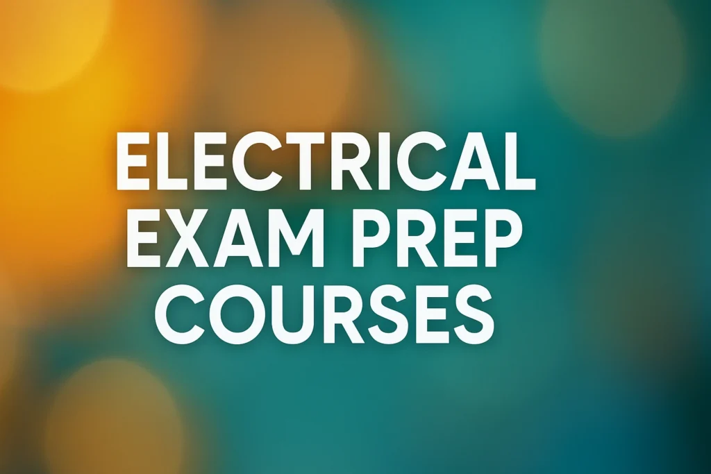 Electrical Exam Prep