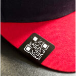 Hat Clips with Custom QR Code