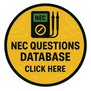Database of NEC-related practice questions for exam preparation and review.